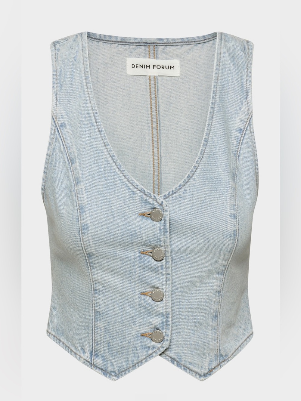Aritzia Denim Vest - Size Small